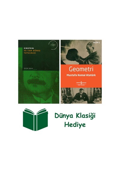 Einstein Ve Tam Güneş Tutulması + Geometri + Dünya Klasiği Hediye