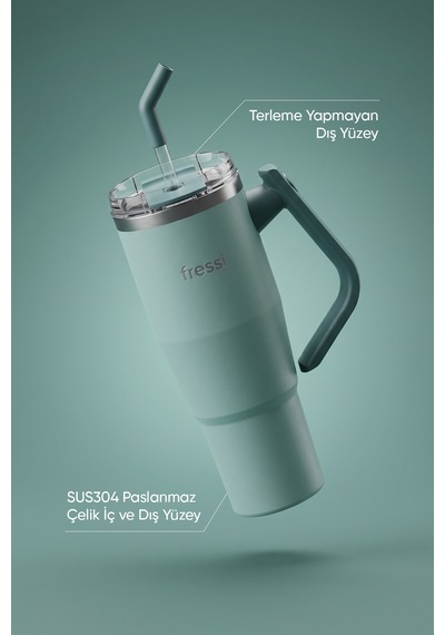 Montela Termos Paslanmaz Çelik 1200 Ml Fr-t1210 Yeşil