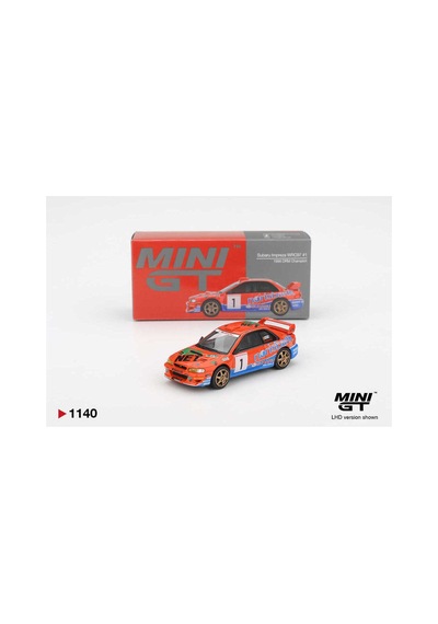 1/64 1140 Subaru Impreza Wrc97 1 1999 Drm Champion Çok Renkli