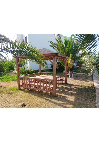Şen Mobilya Pergola Çardak P067 Maun