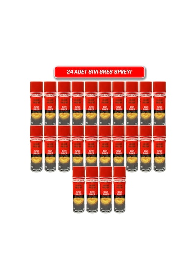 Grayzer Sıvı Gres Yağlama Spreyi 24 x 500 ML