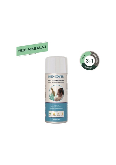 Med-Cover Vucüt Temizleme Köpüğü 400 ML