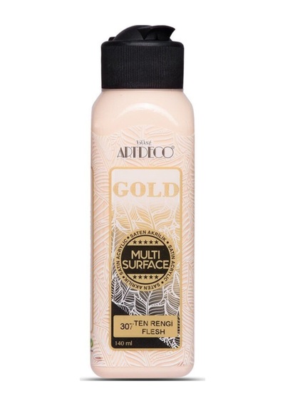 Gold Multi Surface Satin Akrilik Boya 140ml Ten Rengi No Color