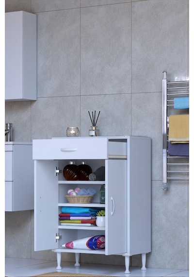 Eliusta Rose 65 Cm Beyaz 1 Çekmeceli Banyo Mutfak Dolabı 4 Bölmeli 3 Raflı Çok Amaçlı Dolap 65x88x32,5 Cm Beyaz Eliusta Rose 65 Cm Beyaz 1 Çekmeceli Banyo Mutfak Dolabı 4 Bölmeli 3 Raflı Çok Amaçlı Dolap 65x88x32,5 Cm Beyaz