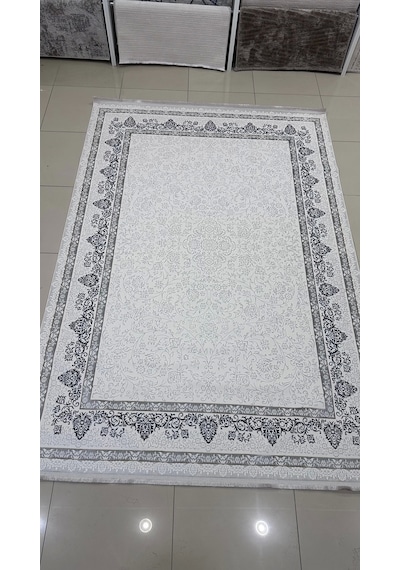 Safyün Halı Kadife Kf512 Gri 200 X 290 Renkli