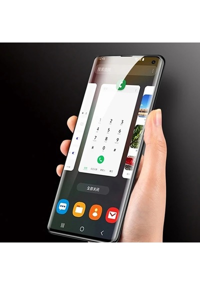 Sm Galaxy S21 Full Uv Liquid+uv Işık 3dkırılmaz Cam Ekran Koruyucu- 5775