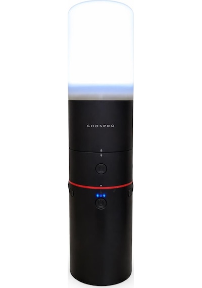 Ghospro Yaşam Kiti Tripdlu Vantilator Fener Powerbank Sinek Kovucu Siyah