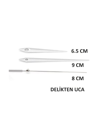 1 Adet Duvar Saati Mekanizması , Askısız , Şaft Uzunluğu 28 Mm , (548261937)