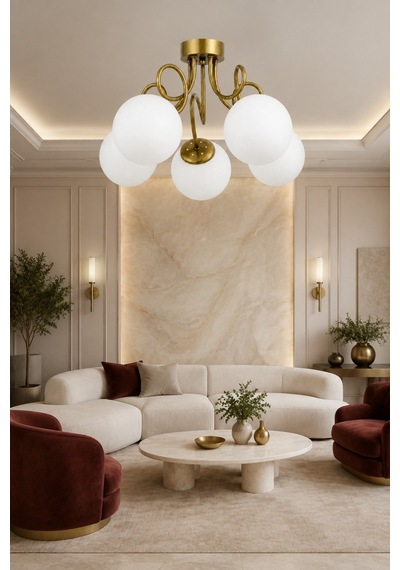 Frape 5'li Eskitme Renk Beyaz Glop Camlı Modern Avize Oturma Odası Salon Yatak Odası Eskitme-beyaz Eskitme-beyaz Frape 5'li Eskitme Renk Beyaz Glop Camlı Modern Avize Oturma Odası Salon Yatak Odası Eskitme-beyaz Eskitme-beyaz