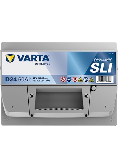 Varta D24 12V 60 Ah Akü