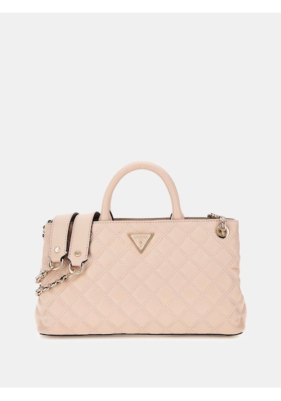 Guess Giully Kapitoneli Kadın Omuz Çantası Hwqg8748090 Pudra
