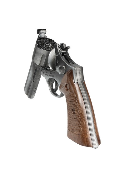 12 Li Kapsül Tabancası Vıp Kalite Revolver Gun Metal Kapsül Tabancası Oyuncak Tabanca Kılıflı Model