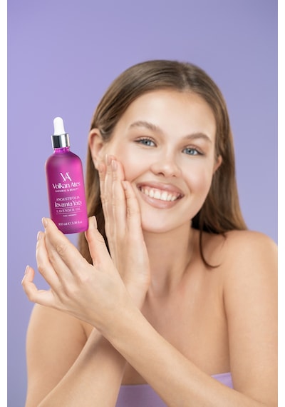 Volkan Ates Natural & Beauty Lavandula Angustifolia Saf Lavanta Yağı Cam Damlalıklı 100 Ml