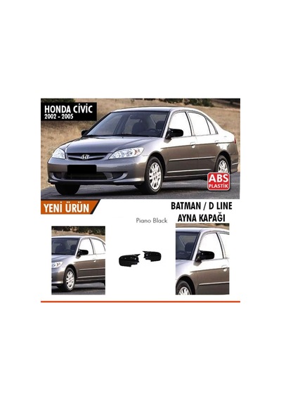 Honda Civic Batman Ayna Kapağı 2002 - 2005 Model Arası
