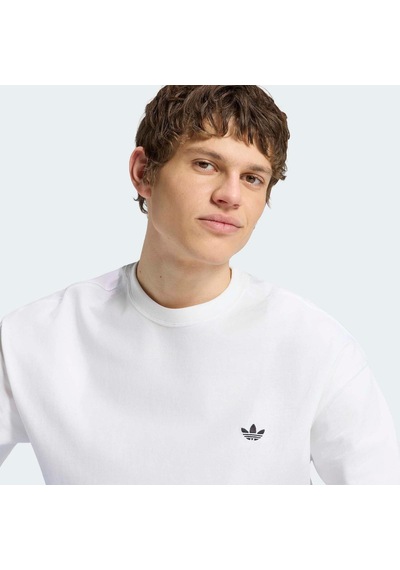Adidas Trefoil Essentials Erkek Beyaz Tişört Ia7534