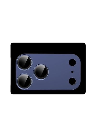 Apple Uyumlu iPhone 17 Pro Zore Cl-20 Kamera Lens Koruyucu Lacivert Diğer