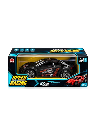 1:18 Ölçek Uzaktan Kumandalı Şarjlı Speed Racing Yarış Arabası Tu Çok Renkli