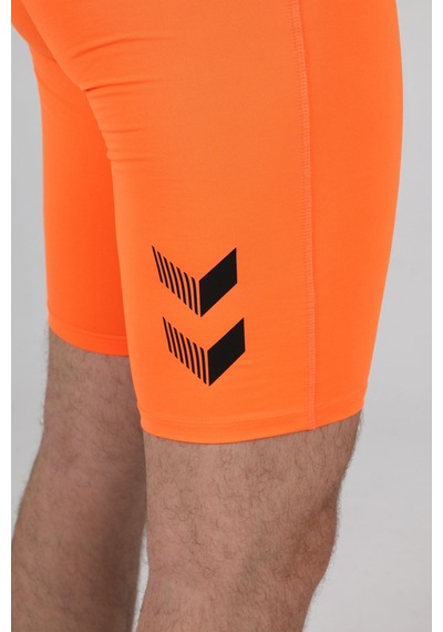 Hummel Undear Kısa Tayt Neon Turuncu