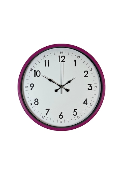 36 Cm Pembe Dekoratif Duvar Saati Diğer 78544969