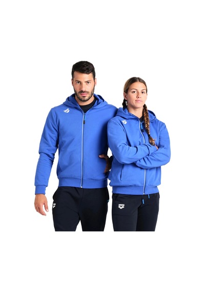Arena Team Hooded Panel Erkek Mavi Günlük Stil Ceket 004906800