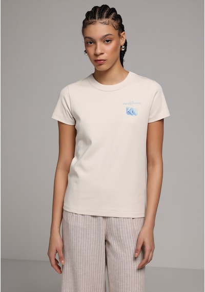 Colin's Colins Slim Fit Yuvarlak Yaka Baskılı Kadın Taş Kısa Kol Tişört Cl1079323 Q1.v2 Stn Taş Colin's Colins Slim Fit Yuvarlak Yaka Baskılı Kadın Taş Kısa Kol Tişört Cl1079323 Q1.v2 Stn Taş