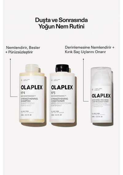 No.4 Bond Maintenance Strengthening Shampoo - Bağ Güçlendirici Bakım Şampuanı 1l Tüm Saç Tipleri