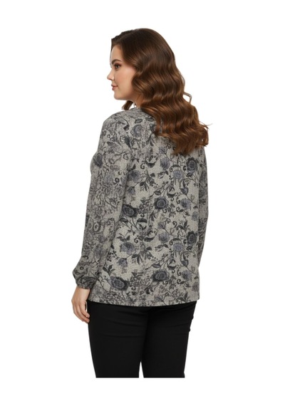 Wearon Kadın Yumoş Yaka Bağcıklı Modelli Bluz Bgl-st05138 Bej