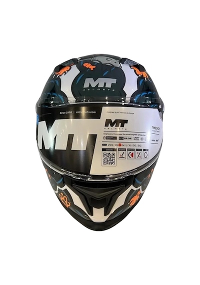 Mt Helmets Breaker Sv The King Kapalı Kask Çok Renkli