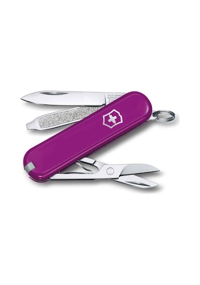 Vıctorınox 0.6223.52g Tasty Grape Classıc Kamp Çakı Mor