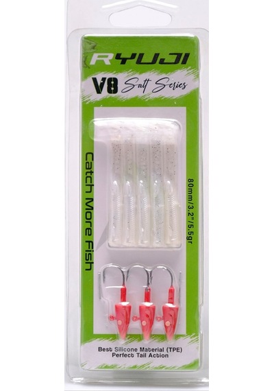 Ryuji V8 5.5gr. 8cm Silikon Yem