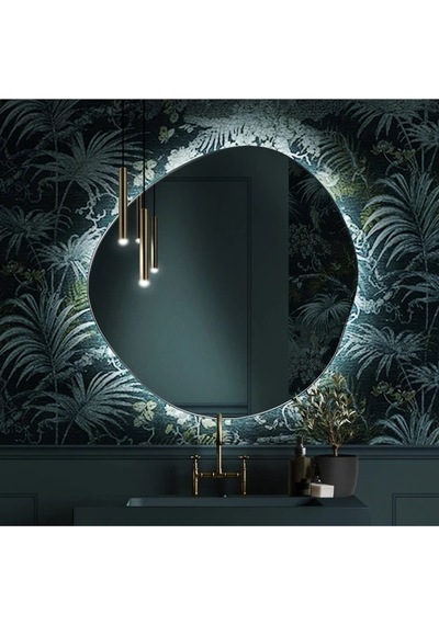 Flora Fuen Banyo Led Işıklı Makyaj Lavabo Aynası Cam