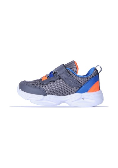 M.P Mp 251-3436 Füme Işıklı Cırtlı Erkek Çocuk Spor Ayakkabı Füme