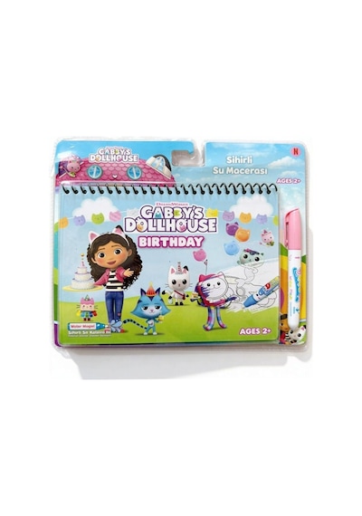 Bk0011 Gabby Dollhouse Lisanslı Boyama Kitabı