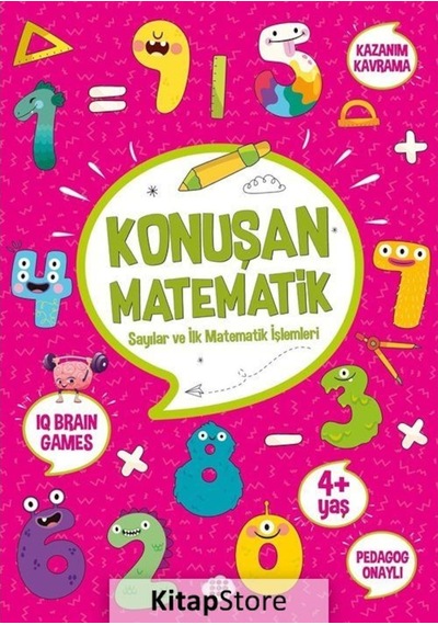 Konuşan Matematik - Sayılar ve İlk Matematik İşlemleri 4+ Yaş- Dokuz Yayınları