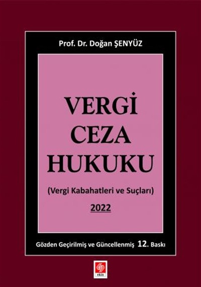 Vergi Ceza Hukuku Vergi Kabahatleri ve Suçları