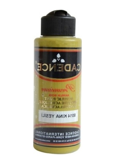 Kına Yeşili 120ml Premium Akrilik Boya, Sanat İçin İdeal 0,15 L