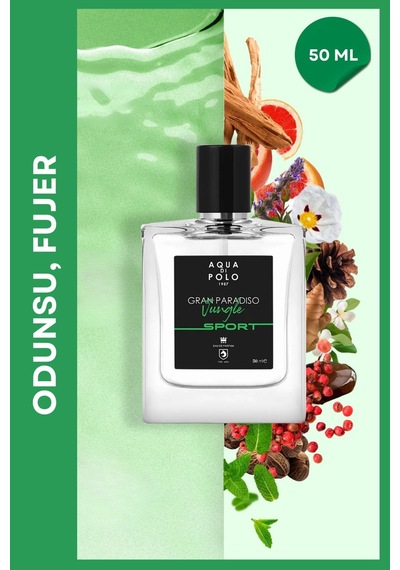 Aqua di Polo 1987 APCN000509 Gran Paradiso Jungle Sport EDP 50 ML Erkek Parfüm