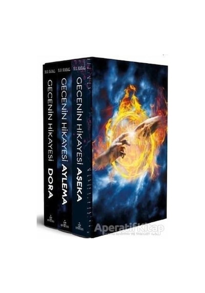 Gecenin Hikayesi Serisi - 3 Kitap Takım - N.G. Kabal - Ephesus Yayınları