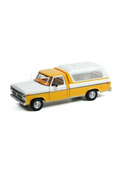 GreenLight Ford F-100 Pickup W/ Deluxe Bed Cover 1:18 Model Araba