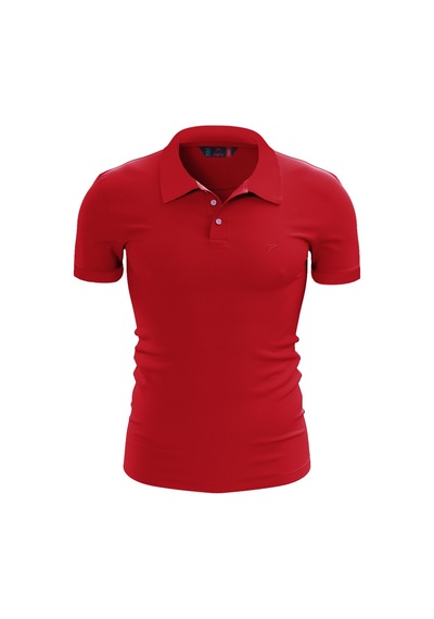 Raru Erkek Polo T-shirt Astrum Kırmızı