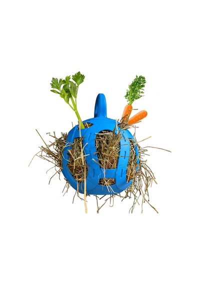Horsemen's Pride Atlar İçin Jolly Hay Ball Stall Oyuncak, Mavi, 20 Cm