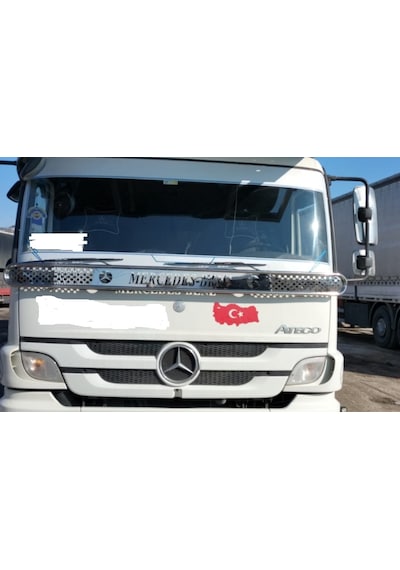 MERCEDES ATEGO KROM SİNEKLİK VE PANJUR KROMLARI