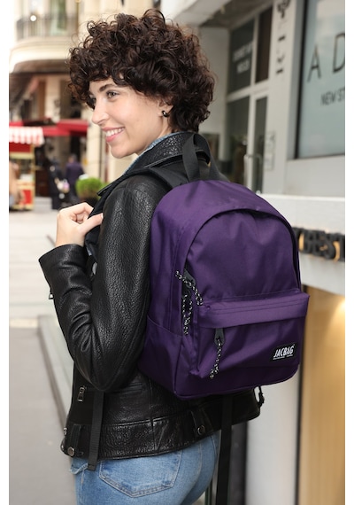Jacbag Classic Junior -Tek Bölmeli Okul Çantası Junior Jac-Mor Çok Renkli