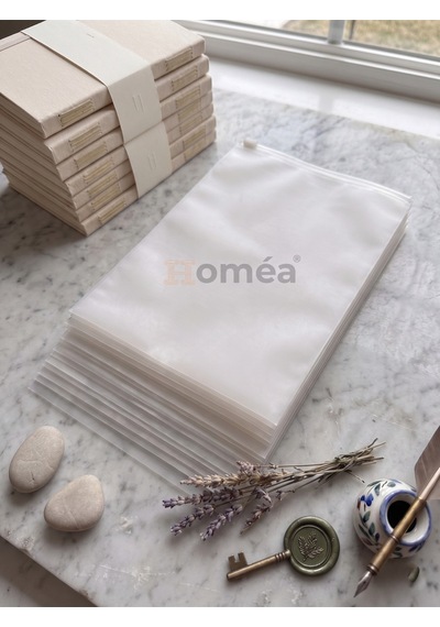 10 Lu Fermuarlı Organizer Çanta Seti 20x30 Cm Çok Amaçlı Makyaj, Seyahat Ve Düzenleme Çantası Şeffaf