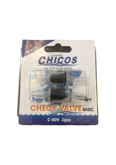 Chicos İkili Check Valve Akvaryum Sibop