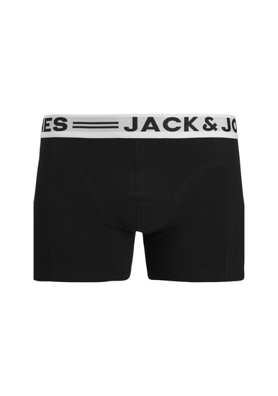Jack & Jones Sense Erkek Boxer 3 Lü Paket Pamuklu, Rahat Kesim Noos Turkuaz