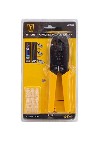Yeskit Yk-2008 Rj11-rj12-rj22-rj45 Sıkma Pensesi Belirtilmemiş