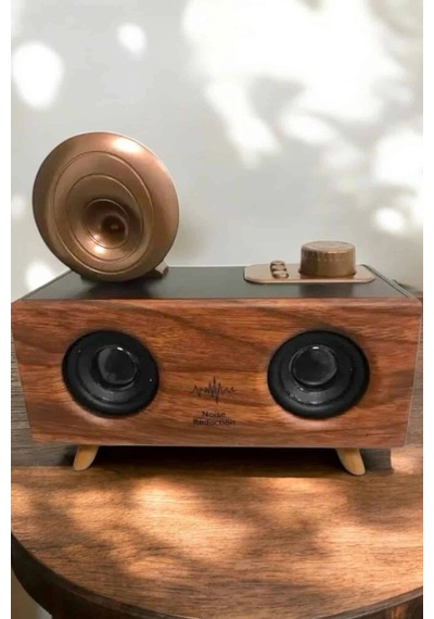 Çalar Radyo Müzik Kutusu Nostaljik Hoparlör Speaker 98911097