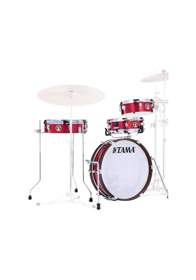 Tama Ljk48p-brm Club-jam Pancake Burnt Red Mist 4 Parça 18b/10t/13f/12s Akustik Davul Seti
