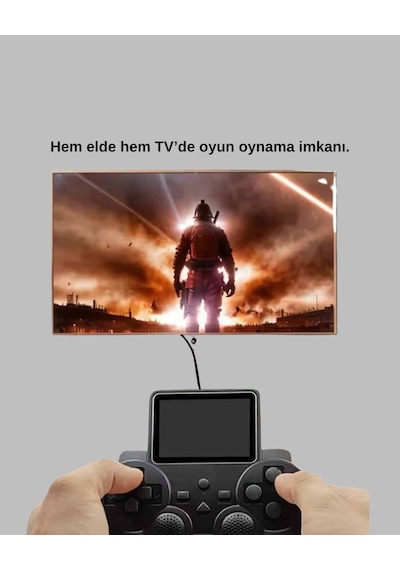 S10 Gamepad Hdmı Tv Bağlantılı 520 Klasik Retro Oyun 2025 Seri Orijinal